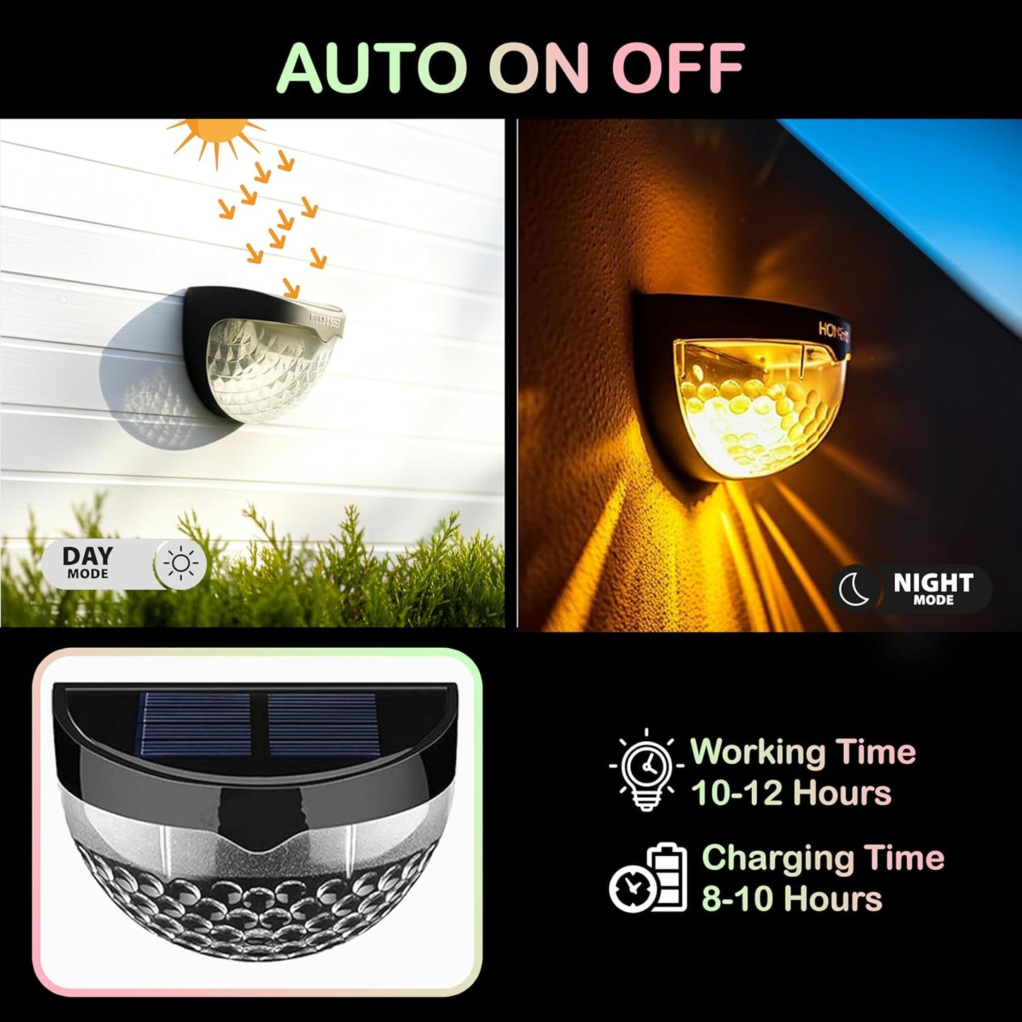 Solar Fence Lights