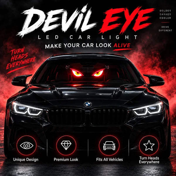 Evil Eye Windshield Solar Light