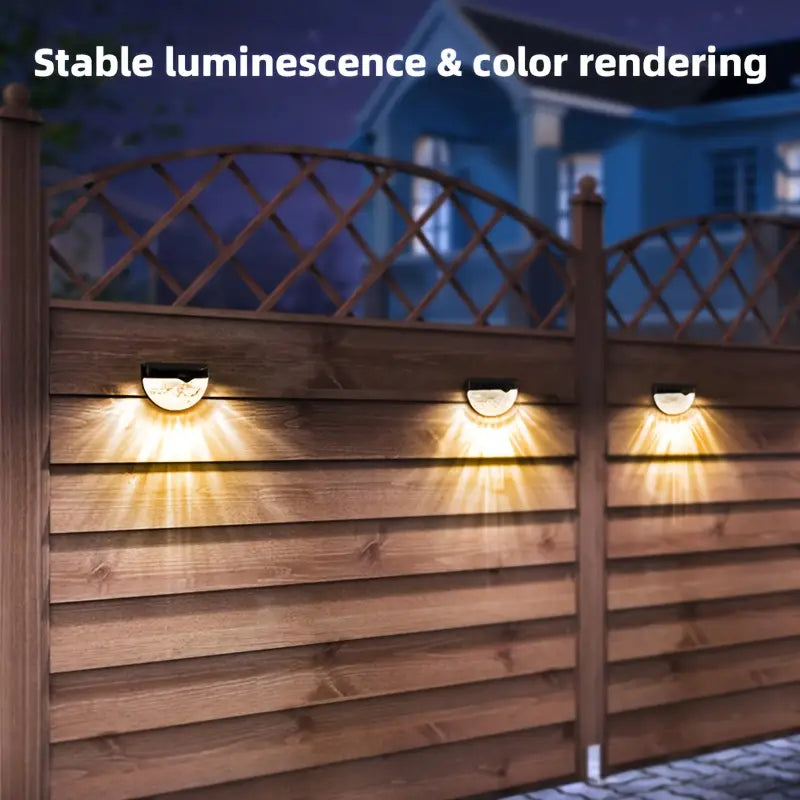Solar Fence Lights
