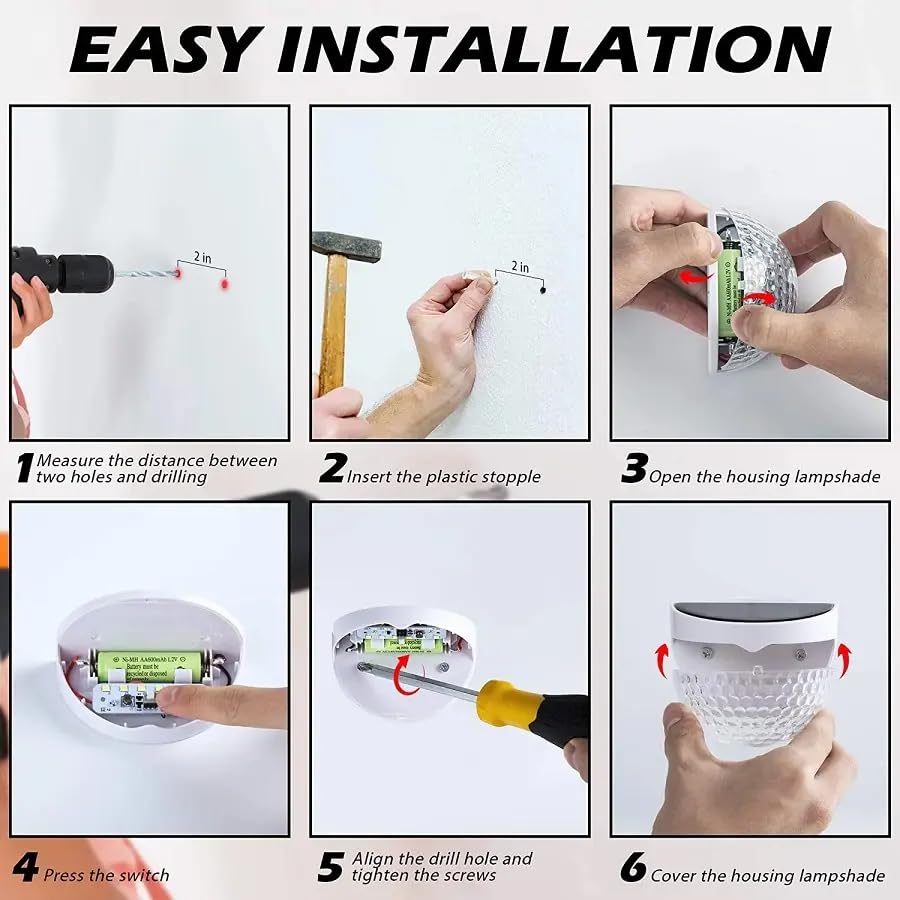 Solar Fence Lights