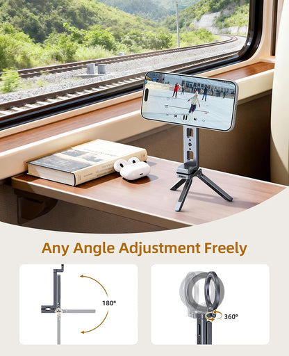 MagTrio magnetic phone holder with tripod