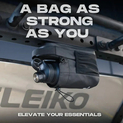 Magnetic Gym Bag With Water Bottle Holder