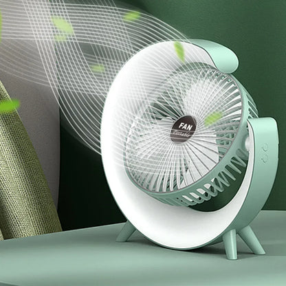 Colorful RGB Lighting Fan