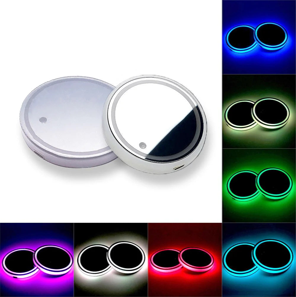Auto sensing LED Coaster
