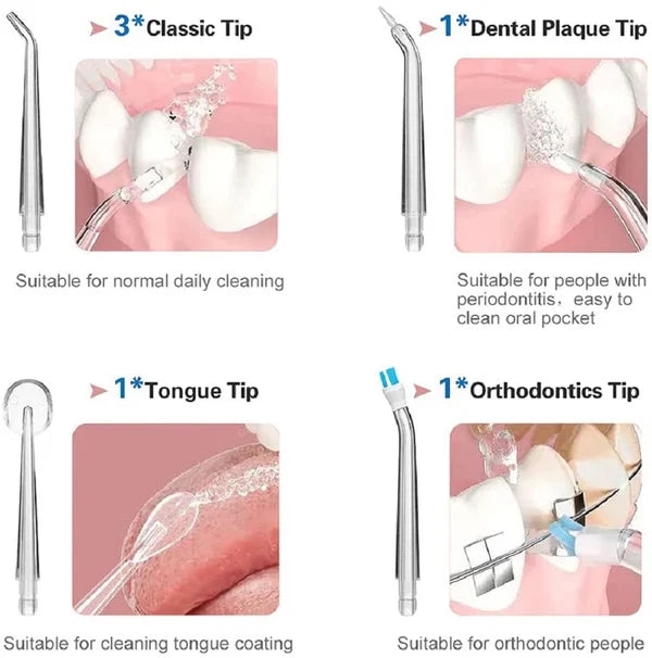 4 in 1 Rechargable Water Flosser