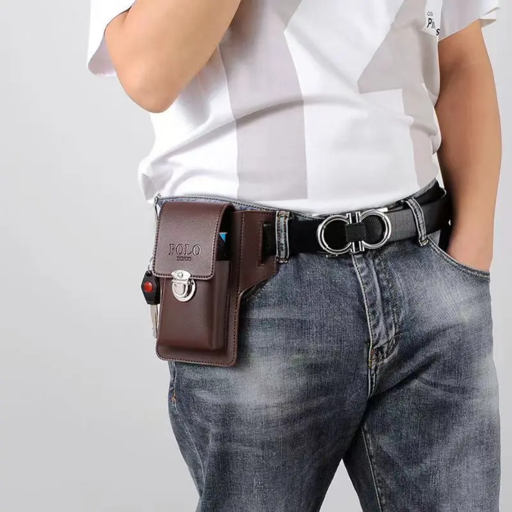 Vertical Anti-Stolen Waist Bag