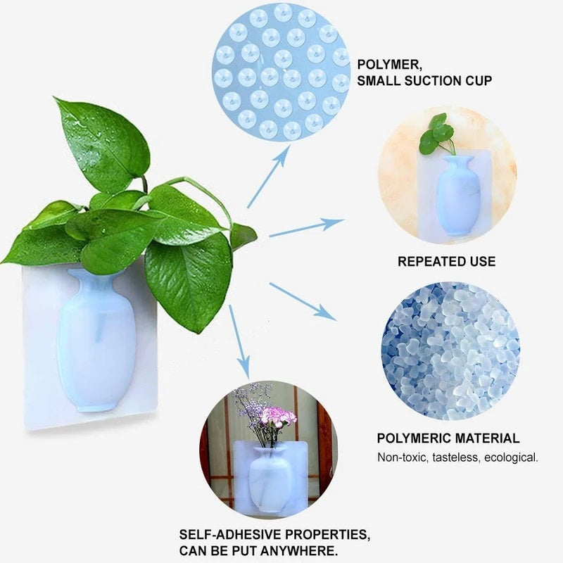 Greenify™ Silicone Flower Vase - Urban indies
