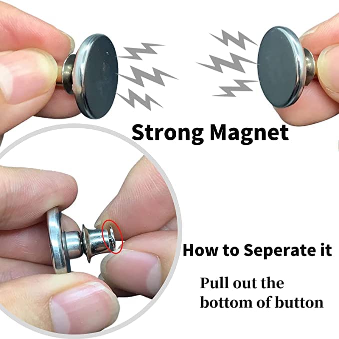 4 pairs Magnetic Curtain Clip