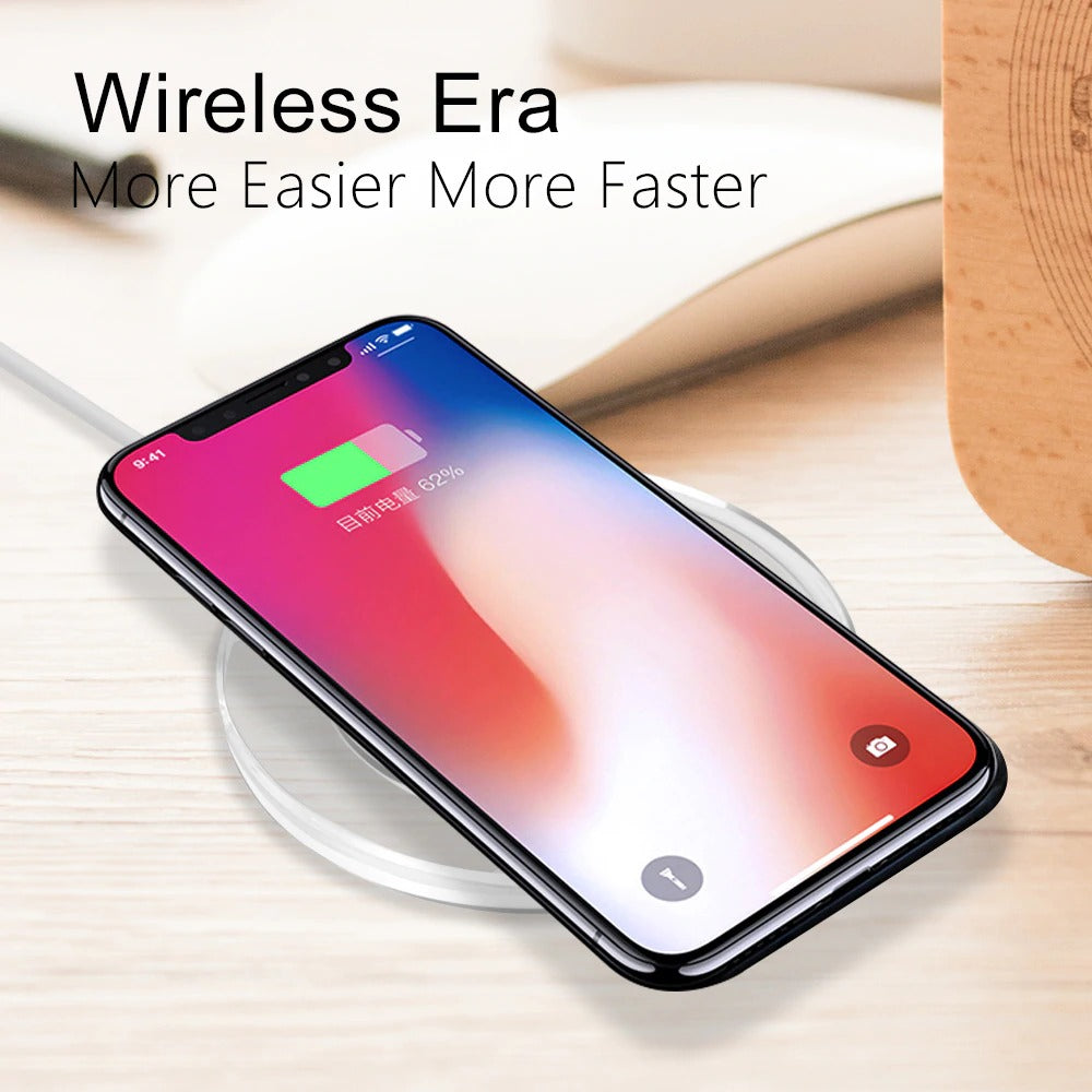 Fantasy™ Qi Standard Ultra-Slim Wireless Charger Pad with LED Lighting - Urban indies